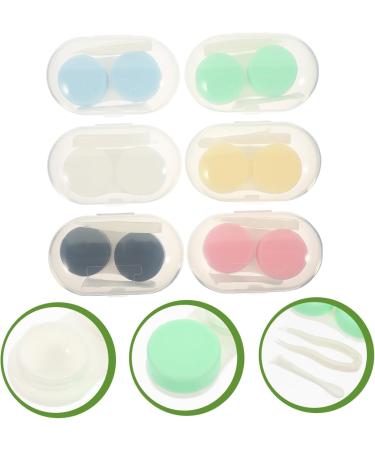 Solustrie Travel Contact Lens Case Set - Eye Color Lens Tank & Double Glasses Holder | Compact & Efficient Lens Care for Students - Buy Online on GoSupps.com