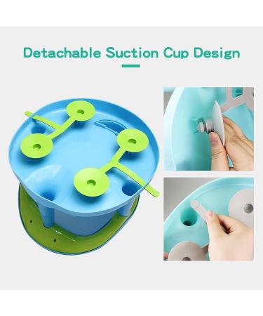 CHUWUJU Baby Bath Seat: Non-Slip Infant Chair with Suction Cups - White | Suitable for Babies 6 Months & Up - Buy Online on GoSupps.com