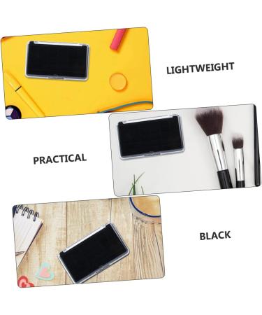 Beatifufu 4pcs Box Empty Eye Shadow Box Square Griddle Pan Eyeshadow Pallet Diy Eye Shadow Case Pigment Blush 11.5x6.7cm As Shown - Buy Online on GoSupps.com