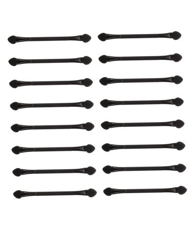 Didiseaon 30pcs Double Ended Eye Shadow Stick Eyeshadow Lip Gloss Brush Dual-ended Eye Stick Makeup Stick Girl