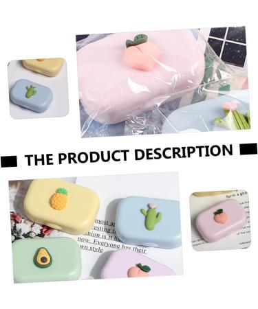 Healvian 16 pc Colored Contact Lenses Travel Case | Eye Care Set with Mirror & Fresh Lens Container | Durable 3D Glasses Case for Contacts - Buy Online on GoSupps.com
