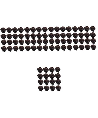 ABOOFAN 100 Pcs Lifelike Agarics Plants Decor Props Fake Bread Photo Ornament Kids Crafts Botanical Decor Fake Vegetable Realistic Fruit Prop Kids Toy Soft Pvc Child Artificial Pretend