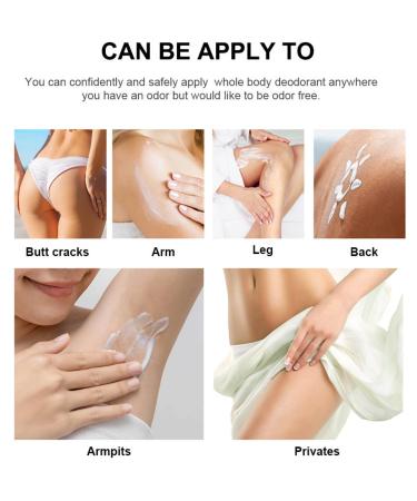 Mysense Whole Body Deodorant Invisible Cream Tube For Body Odor Removing Skin Safe and 72 Hour Odor Control 3 Ounce (02 Coconut) - Buy Online on GoSupps.com