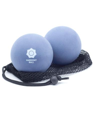 Massage balls in the network 2 Set made of natural rubber - 2 x fascia ball soft soft soft 9 cm diameter - suitable for fascia training yoga & massage 1 x purple 9.0 cm - Buy Online on GoSupps.com