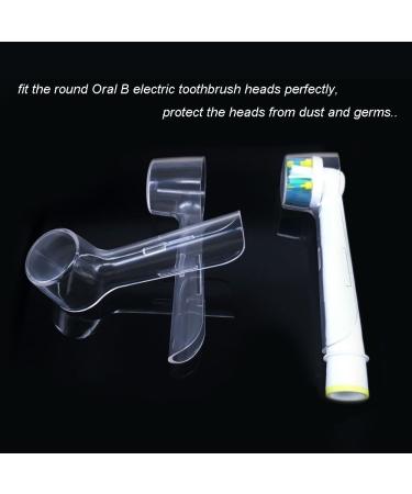 Buy 10 Packs Electric Toothbrush Head Covers for Oral-B Protects from Dust & Germs | Transparent Toothbrush Accessory - Buy Online on GoSupps.com