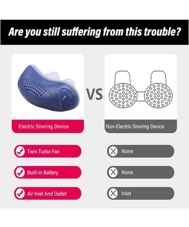 Adjustable Electric Anti Snore Device with Intelligent Massage - Green, Size 60 x 25.2 x 39mm - Buy Online on GoSupps.com