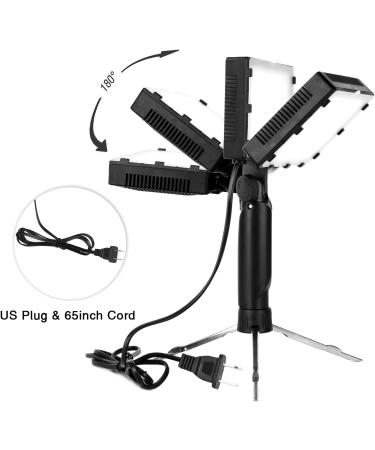 EMART 60 LED Continuous Portable Photography Lighting Kit - 2 Pack with Color Filters | Table Top Studio Light for Photo and Video Shooting - Buy Online on GoSupps.com