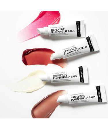 INKEY List Complete Lip Set - Tripeptide Plumping Lip Balm in Pink Berry Mocha & Clear | Shop Internationally - Buy Online on GoSupps.com