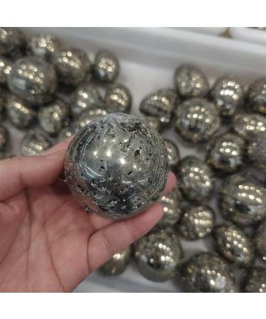 Natural Magic 1pc Natural Pyrite geode Egg Golden Iron Specimens Crystals and Stones Geode Gifts (Size : 300g) - Buy Online on GoSupps.com