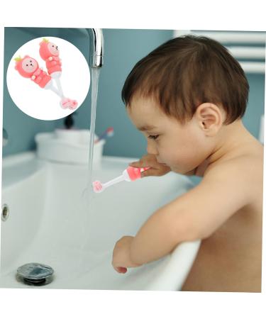Fomiyes Soft Bristle Children's Toothbrush - 2 Pack Training Toothbrush for Babies & Kids - Travel-Friendly Pink Toothbrushes - Buy Online on GoSupps.com
