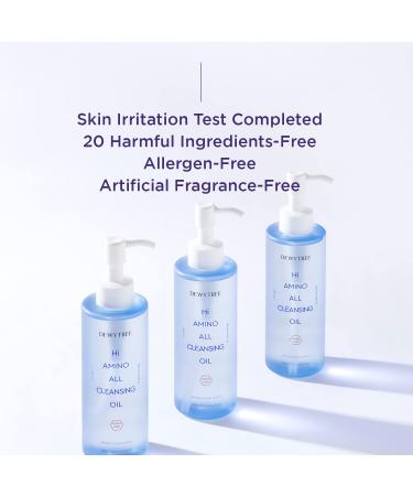 DEWYTREE Hi Amino All Cleansing Oil 6.76 fl. oz.| Korean Skin Care Oil Hydrating Cleanser & Makeup Remover | Deep Cleansing Oil for Face | Cleansing Oil Makeup Remover Facial Care & Skin Cleanser - Buy Online on GoSupps.com