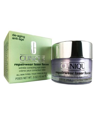 Clinique Repairwear Laser Focus Wrinkle Correcting Eye Cream - All Skin Types Eye Cream For Unisex 0.5 oz