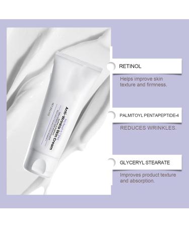 Retinol Firming AntiW Wrinkle Cream Skin Shrinking Cream Moisturizing Skin Lotion Fast Absorbing Lightweight Formula Sensitive Protection 50g For Hand Neck Daily Night Cold - Buy Online on GoSupps.com