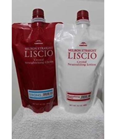 LISCIO Crystal Cream Straighteners & Neutralizer - Strong | International Shipping Available - Buy Online on GoSupps.com