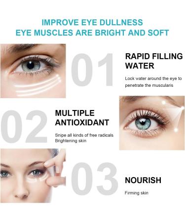 Yanxi Biotechnology Caffeine eye cream 5 caffeine hyaluronic acid and peptide complex Natural Cosmo advanced formula against dark circles wrinkles and puffiness 50 ml - Buy Online on GoSupps.com