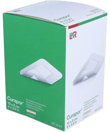 Curapor Surgical Wound Dressing Sterile 10cm x 8cm - 50 Pieces | International Shipping Available - Buy Online on GoSupps.com