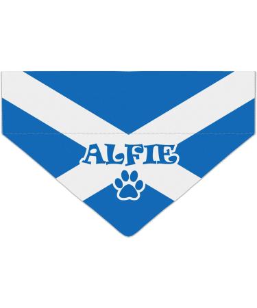 Personalized Dog Hollow Collar - Great Britain Motif (England Scotland Wales) - British Flag Design for Dogs - Buy Online on GoSupps.com