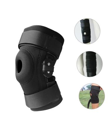 Buy Portable Hinged Sports Knee Brace - Breathable & Reusable Support Sleeve for Running & Fitness | International Shipping - Buy Online on GoSupps.com