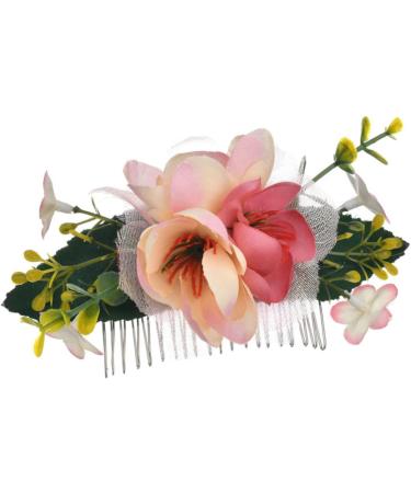 FRCOLOR 1pc Tiara Hair Fork Bridal Hair Clip Bridal Headpiece Hair Pin Wedding Crown Flower Hair Comb Wedding Hair Decoration Floral Hair Comb Hair Comb Clip Bride Hair Accessories Flowers - Buy Online on GoSupps.com