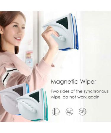 Double Sided Magnetic Window Cleaner For High-Rise Glass Windows Brush Wiper House Tools And Gadgets Cleaning Accessor J3H1 16*13.5*6cm/6.29*5.31*2.36 Inch 1 count (Pack of 1) - Buy Online on GoSupps.com