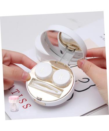 Buy Gatuida 2 STK Contact Lens Container - Sweet Case for Soaking & Organizing | Portable Round Lens Storage Box for Travel - International Shipping Available - Buy Online on GoSupps.com