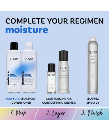 Kenra Moisture Conditioner 10.1 oz | Boost Hydration & Shine | Nourish Dry Hair | Color Safe & Effortless Detangling for Normal to Dry Hair - Buy Online on GoSupps.com