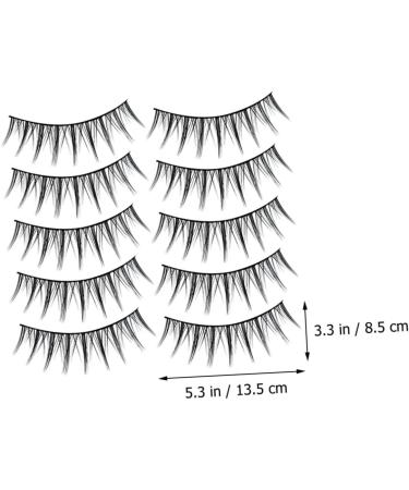FRCOLOR 50 Pairs Fake Eyelashes Natural False Lashes for Women Reusable Black Eyelashes Short False Natural Eyelashes Natural False Eyelashes False Eyelashes Individual Fiber Set Princess - Buy Online on GoSupps.com