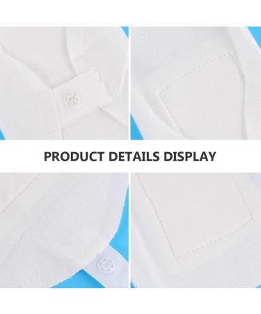 Operitacx 3Pcs Reusable Sanitary Pads Set | Washable Mama Cloth | Cotton Panty Liners | Incontinence Pads | 27x7x1cm - Buy Online on GoSupps.com