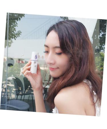 DRESSOOS Face Sprayer Cool Mist Sprayer Mini Humidifier Nano Mist Sprayer Nanometer Sprayer White - Buy Online on GoSupps.com