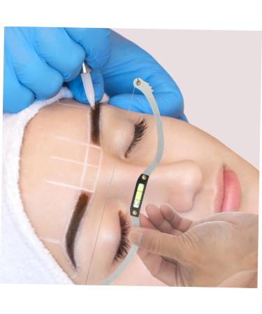 Healeved 2pcs Bow Eyebrow Ruler Eyebrow Level Ruler Eyebrow Stencil Ruler Eyebrow Line Eyebrow Trimming - Buy Online on GoSupps.com