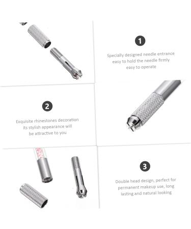 MUSISALY Microblading Pens 10pcs Brow Pencil Pen Supplies Microblading Eyebrow Pen Abs - Buy Online on GoSupps.com