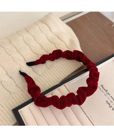 gaobaozhu Velvet Headband for Women Soft Headbands No Slip Headband Vintage Women Holiday Headband Non Slip Hair Accesorries Gifts for Women Girls - Buy Online on GoSupps.com
