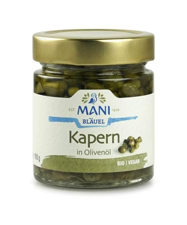 Mani Bluel - MANI capers in organic olive oil - 180 g - pack of 6