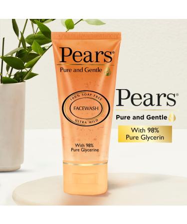 Pears Pure & Gentle Face Wash 60gm - Gentle Cleansing for All Skin Types International Shipping Available - Buy Online on GoSupps.com