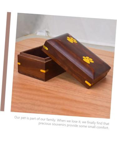 FRCOLOR Pet Urn Cats Urns Wear Resistant Dog Urn Small Cremation Decorative Urns Ornament Container Small Dog Ashes Urn Compact Cat Ashes Urn Cat Urns Glow in The Dark Puppy Wood Ceramics - Buy Online on GoSupps.com