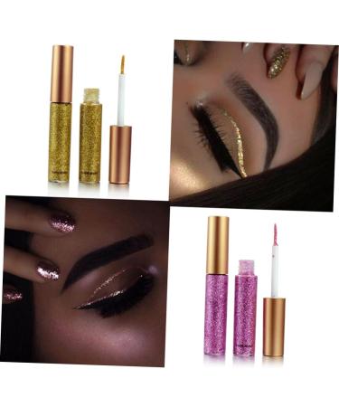 FOMIYES 10pcs Liquid Eyeliner Glitter Liner for Eyes Shimmery Eyeliner Eye Shadow Pearlescent Metal 1 count (Pack of 1) Assorted Color - Buy Online on GoSupps.com