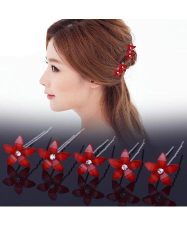 SIOPPKI Wedding Hair Pins - 30pcs U Shape Diamond Hair Accessories for Weddings Evenings Birthdays & Daily Use - Buy Online on GoSupps.com