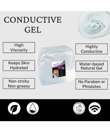 Absonic Conductive Gel for Body Contouring & Skin Rejuvenation - Paraben-Free - 5L | International Shipping Available - Buy Online on GoSupps.com