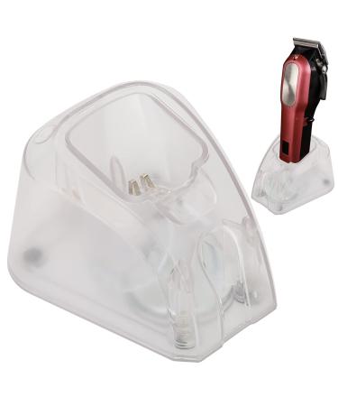 Electrical hair clipping charging station socket type charging station replacement accessories for choice haircuters for men family use (transparent)