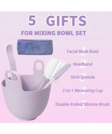 Jelly Mask Set - Professional Hyaluronic Acid & Rose Hydro Jelly Face Masks | Moisturizing DIY Mask Kit with Mixing Bowl & Headband - Perfect Gift - Buy Online on GoSupps.com
