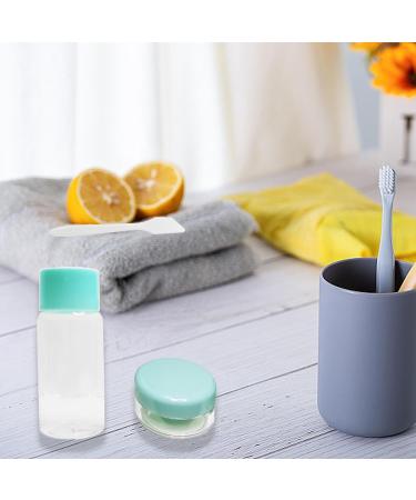 Ronoza Travel Set - 9 Travel Bottles for Shampoo Lotion & Cosmetics | Perfect Travel Containers for International Journeys - Buy Online on GoSupps.com