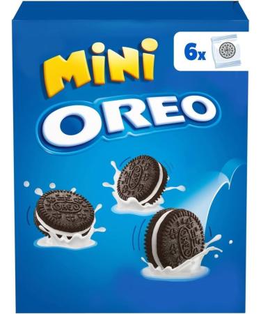 Oreo Mini Snack Packs 6 x Boxes of 6 Bags 36 Sachets of Small Chocolate & Vanilla Cream Biscuits - Buy Online on GoSupps.com