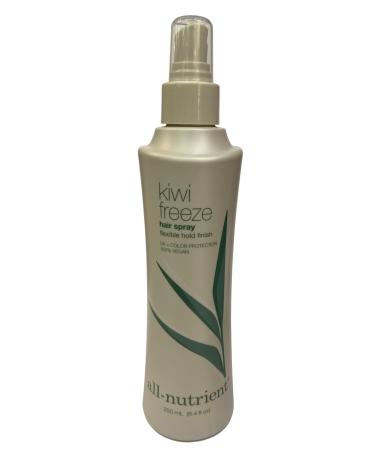 All Nutrient Kiwi freeze hair spray 8.4 oz with lift comb