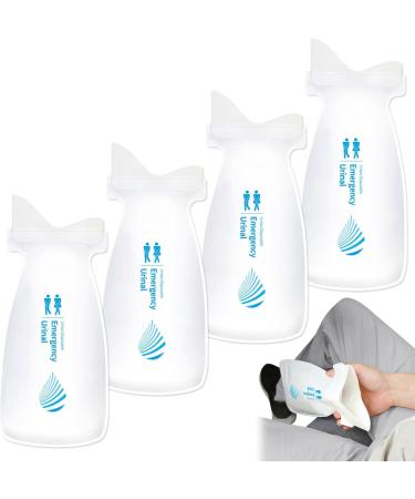 Travel Urinal Bag Mini Unisex Temporary Toilet | Travel Urinal Toilet for Men Pregnant Women Children and Patients Coatuiyo - Buy Online on GoSupps.com
