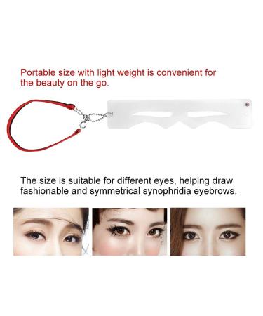 12 PC Eyebrow Template Set - DIY Brow-Shaped Stickers for Perfect Eyebrow Formation - International Shipping - Buy Online on GoSupps.com