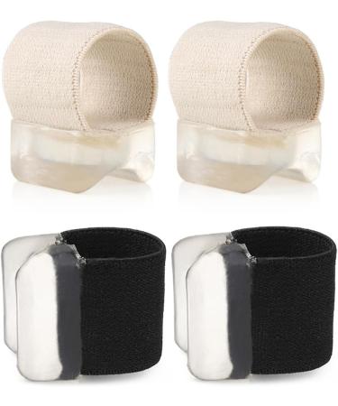 Bunion Toe Separators 2 Pair - Gel Spacers for Big Toe Straightening and Pain Relief (Small) - Buy Online on GoSupps.com