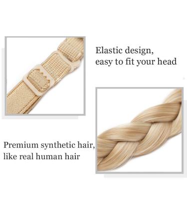 SEGO Hair Extensions: Adjustable Braid Headband - Honeyblond & Bleich Blond - Elastic Stretch Beauty Accessory for Women - Buy Online on GoSupps.com
