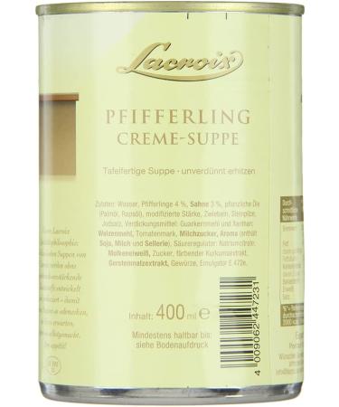  n.v. Lacroix Chanterelle Cream with Fine Chanterelles 400 ml Pack of 3 - Buy Online on GoSupps.com