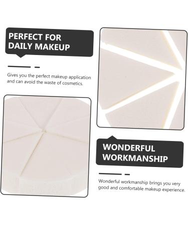 Angoily 8 Sets Triangular Sponge Puff Finger Puff Foundation Sponge Blending Sponges for Makeup Triangle Puffs Mixture Foundation Puff White Make up Cosmetics Girl Emulsion - Buy Online on GoSupps.com