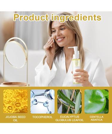 huile demaquillant visage Centella Cleansing Oil - Huile D maquillante pour Visage la Centella Asiatica Tous Types de Peaux 100ml - Buy Online on GoSupps.com